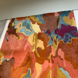 Harlequin Foresta Handtufted Wool & Viscose RUG Rosewood/Huckleberry 6'7"x9'2"