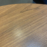 Round Wood & Metal Bistro Table FURNITURE 31.5d30h