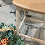 Four Hands Amare Counter Height BAR/COUNTER STOOL Sonoma Butterscotch 19w22d39h