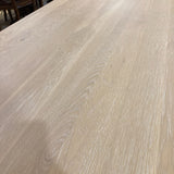 Lulu and Georgia Ivar White Oak DINING TABLE 76w36d29.5h