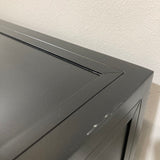 Four Hands Belmont Industrial 12-Drawer DRESSERS/CHESTS Black 85w20d38.5h