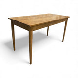 MCM Rectangular Solid Wood Table FURNITURE 58.5w29d32.5h