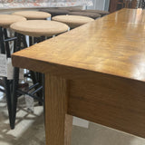 MCM Rectangular Solid Wood Table FURNITURE 58.5w29d32.5h