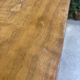 MCM Rectangular Solid Wood Table FURNITURE 58.5w29d32.5h