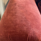 Rollarm Lounger CHAISE Burgundy 31w74d33h