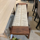 The Citizenry San Pedro Handcrafted Woven BENCH 60w19d18.5h