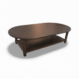 Lulu and Georgia Charnes Oval COFFEE/COCKTAIL TABLE 65w35d17h