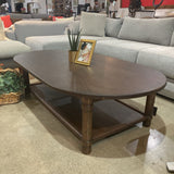 Lulu and Georgia Charnes Oval COFFEE/COCKTAIL TABLE 65w35d17h
