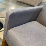 Baxton Studio Yashiya MCM Upholstered ROCKING CHAIRS 26w37d37h