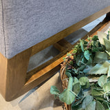 Baxton Studio Yashiya MCM Upholstered ROCKING CHAIRS 26w37d37h