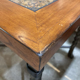 Medley Wood & Metal END/SIDE TABLE 28w24d25h