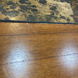 Medley Wood & Metal END/SIDE TABLE 28w24d25h