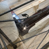 Wrought Iron Base w/ Glass Top CONSOLE TABLE 48.5w17d28h