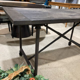Restoration Hardware Flatiron Rectangular DINING TABLE 60w32d30.5h