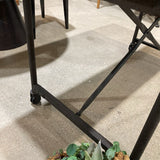 Restoration Hardware Flatiron Rectangular DINING TABLE 60w32d30.5h