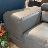 Zuri Furniture Encore SECTIONAL Slate 122.5w74.5d27h