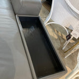 Zuri Furniture Encore SECTIONAL Slate 122.5w74.5d27h