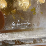 Floral Still Life Textured Print ART WORK 40x28