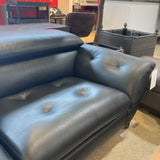 Roche Bobois Trajectoire Leather Power Recliner RECLINERS Black 86w44d28h