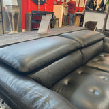 Roche Bobois Trajectoire Leather Power Recliner RECLINERS Black 86w44d28h