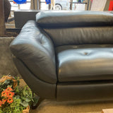 Roche Bobois Trajectoire Leather Power Recliner RECLINERS Black 86w44d28h