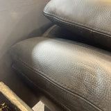 Roche Bobois Trajectoire Leather Power Recliner RECLINERS Black 86w44d28h