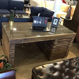 Restoration Hardware Timber Slat 3-Drawer DESKS 63w31.5d30h