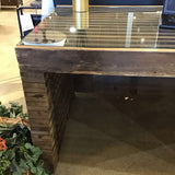 Restoration Hardware Timber Slat 3-Drawer DESKS 63w31.5d30h