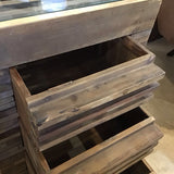 Restoration Hardware Timber Slat 3-Drawer DESKS 63w31.5d30h