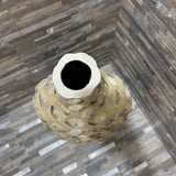 Ceramic Textured Vase ACCESSORIES 8w5d18h