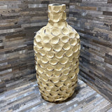 Ceramic Textured Vase ACCESSORIES 8w5d18h