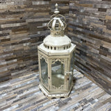 Weathered Farmhouse Lantern ACCESSORIES 7w7d17h