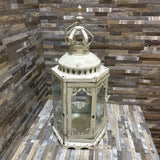 Weathered Farmhouse Lantern ACCESSORIES 7w7d17h