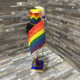 Pride Nutcracker Soldier HOLIDAY ITEMS 3w3d12h