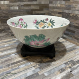 Chinese Porcelain Famille Rose Bowl On Stand ACCESSORIES 10d6h