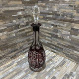 Vintage Bohemian Crystal Decanter ACCESSORIES 4d15h