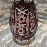 Vintage Bohemian Crystal Decanter ACCESSORIES 4d15h