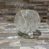 Lead Crystal Footed Vase ACCESSORIES 4d4h