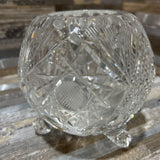 Lead Crystal Footed Vase ACCESSORIES 4d4h