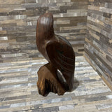 Hand Carved Ironwood Eagle Sculpture ACCESSORIES 4w4d10h
