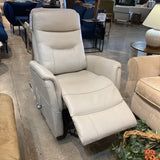Parker House Gemini Leather Swivel Glider RECLINERS Ivory 30w30d42h