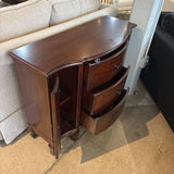 Sheffield 3-Drawer BUFFET/SIDEBOARD Medium Brown 39.5w16d32h
