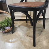 Distressed Cross Back Side Chair DINING CHAIRS 18w17d34h