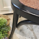 Distressed Cross Back Side Chair DINING CHAIRS 18w17d34h