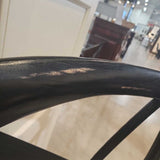 Distressed Cross Back Side Chair DINING CHAIRS 18w17d34h