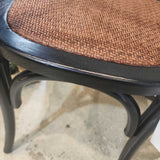 Distressed Cross Back Side Chair DINING CHAIRS 18w17d34h