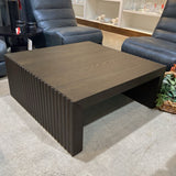 Casterly Sloan Square COFFEE/COCKTAIL TABLE Walnut 39w39.5d16.5h