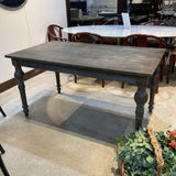 Handy Living Distressed Rectangular Wood DINING TABLE 59w33.5d30.5h