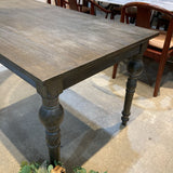 Handy Living Distressed Rectangular Wood DINING TABLE 59w33.5d30.5h