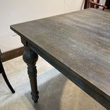 Handy Living Distressed Rectangular Wood DINING TABLE 59w33.5d30.5h